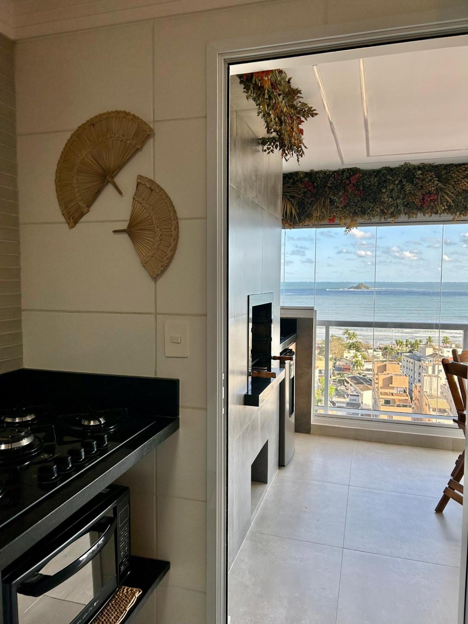 Apt Enseada Vista Mar 瓜鲁雅 外观 照片