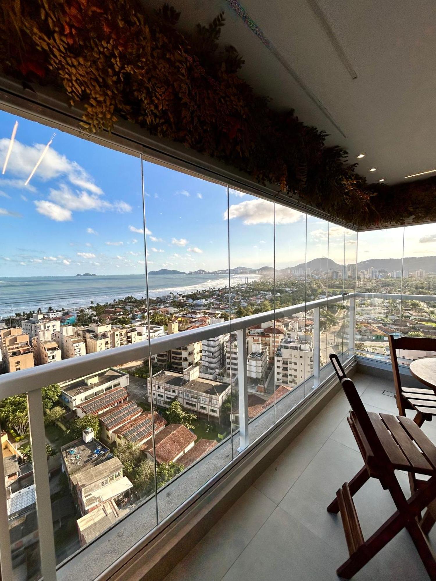 Apt Enseada Vista Mar 瓜鲁雅 外观 照片