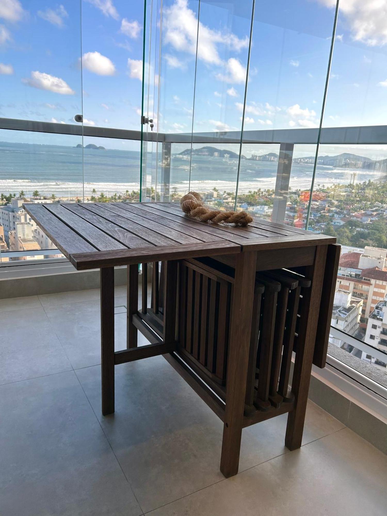 Apt Enseada Vista Mar 瓜鲁雅 外观 照片