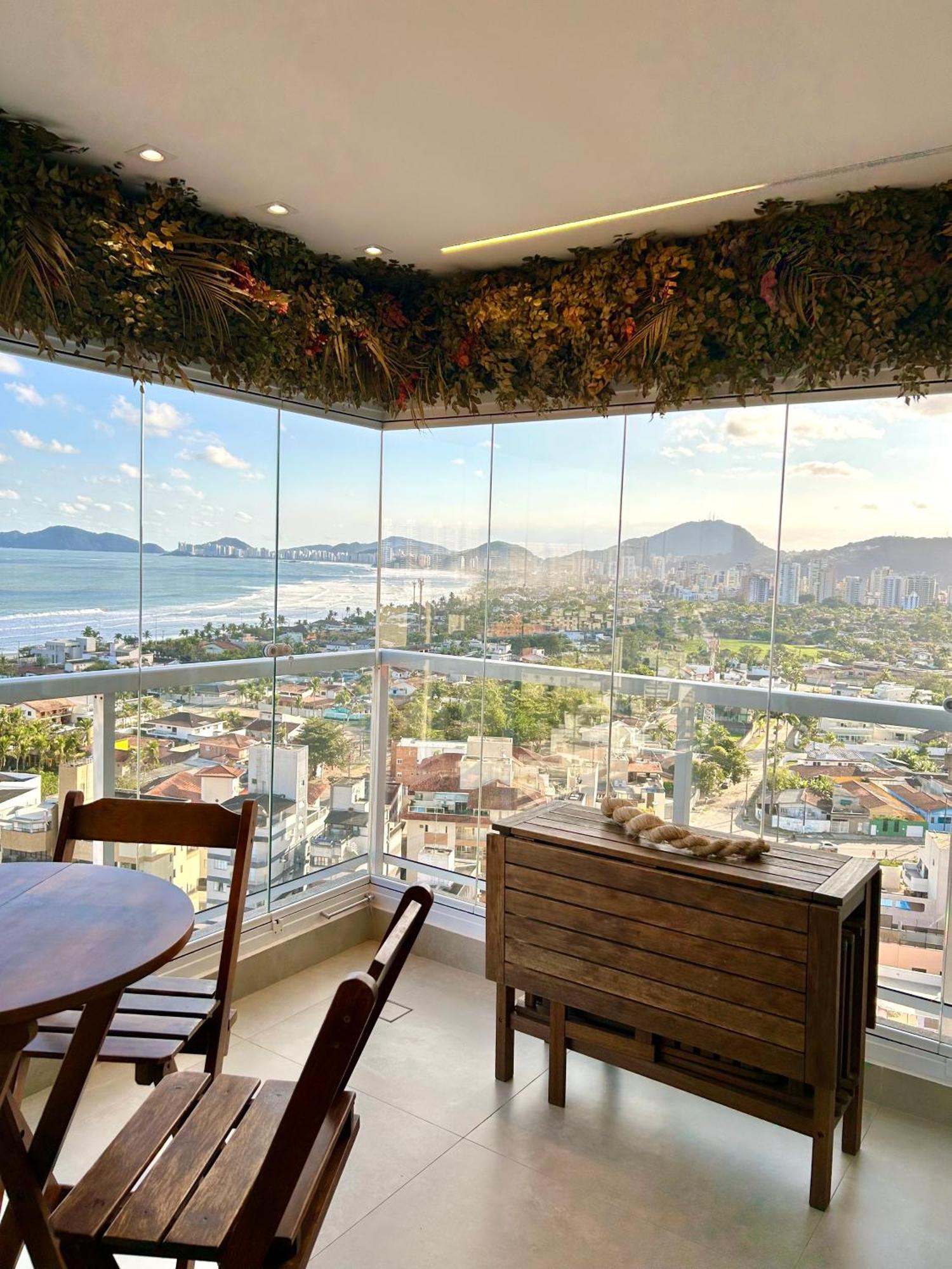 Apt Enseada Vista Mar 瓜鲁雅 外观 照片