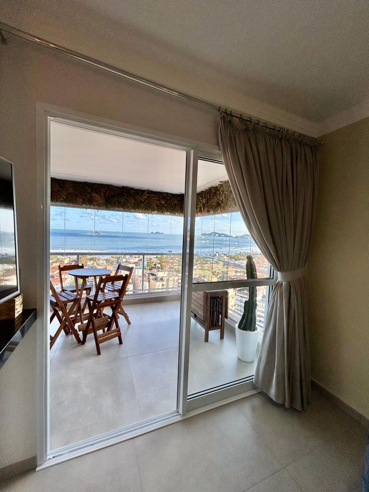 Apt Enseada Vista Mar 瓜鲁雅 外观 照片