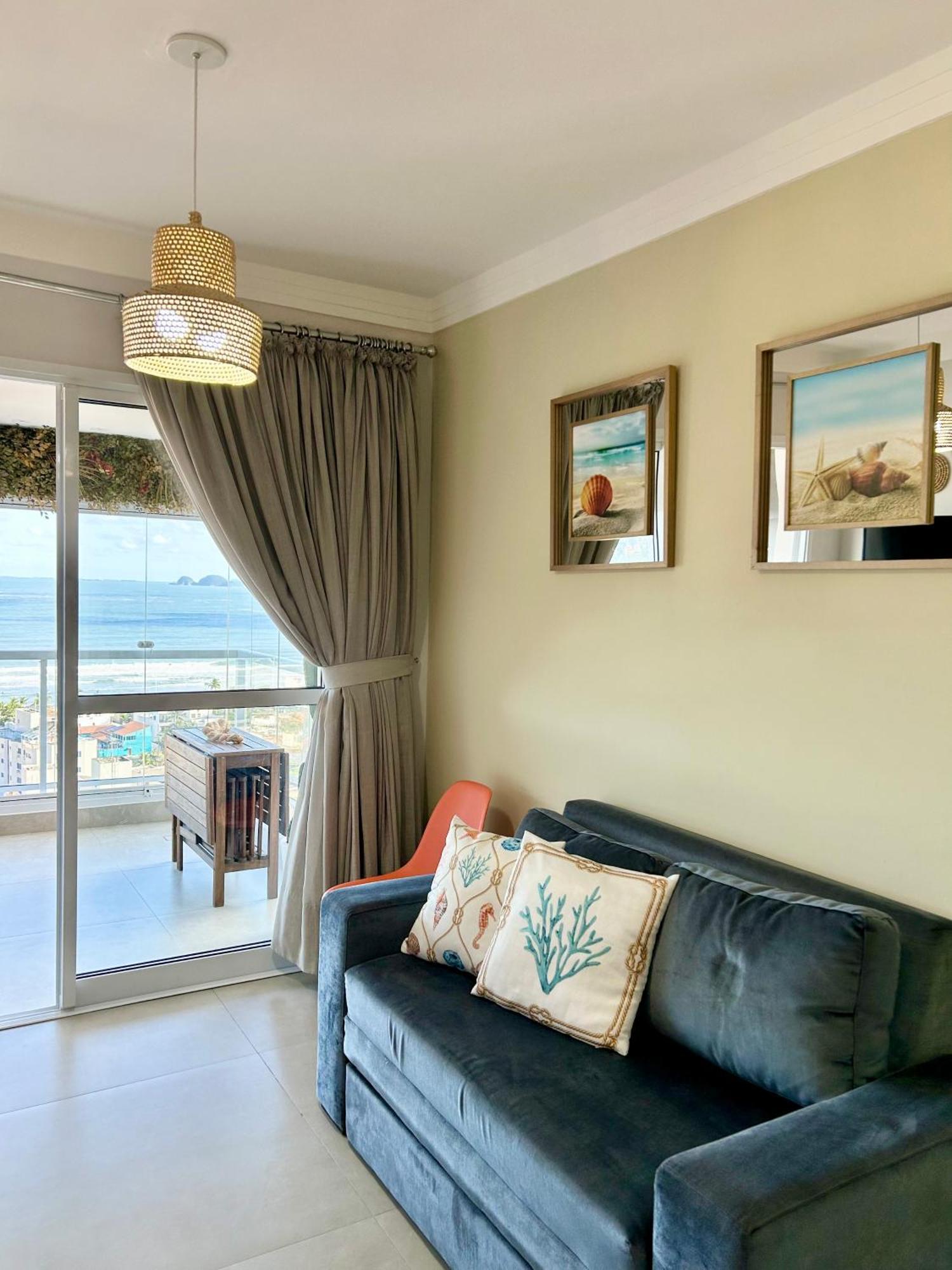 Apt Enseada Vista Mar 瓜鲁雅 外观 照片